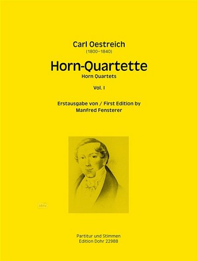 C. Oestreich: Horn-Quartette 1, 4Hrn (Pa+St)