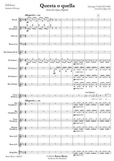 G. Verdi: Questa o Quella (Pa+St)