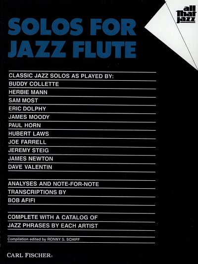 Various: Solos for Jazz Flute
