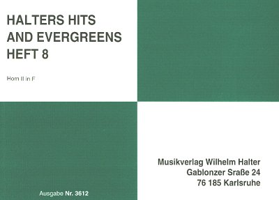 Halters Hits and Evergreens 8, Varblaso;Key (Hrn2F)