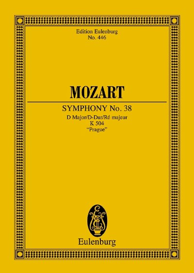 DL: W.A. Mozart: Sinfonie Nr. 38 D-Dur, Orch (Stp)