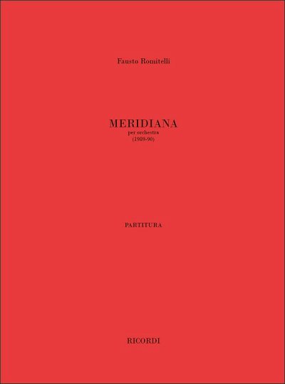 F. Romitelli: Meridiana