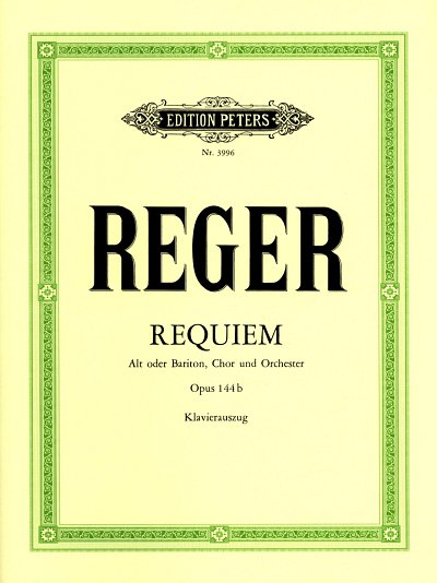 M. Reger: Requiem op. 144b