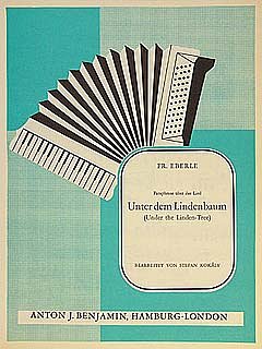 E. Friedrich: Unter dem Lindenbaum op. 7 , Akk