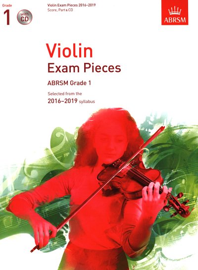 Violin Exam Pieces 2016-2019, ABRSM Grade 1, Viol (+CD)