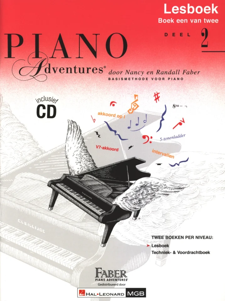 R. Faber: Piano adventures 2, Klav (+CD) (0)