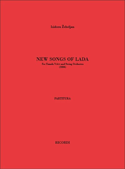 I. Žebeljan: New Song Of Lada