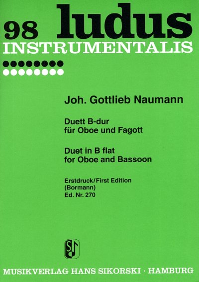 J.G. Naumann: Duett B-Dur, ObFag (Sppa)