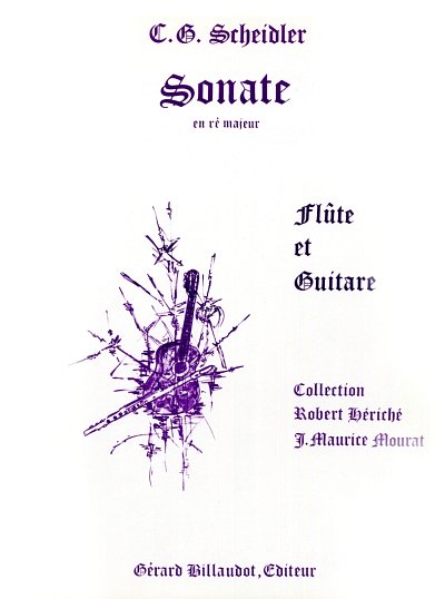 C.G. Scheidler: Sonate En Re Majeur, FlGit