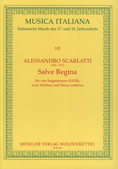 A. Scarlatti: Salve Regina D-Dur, GchStr (Part.)