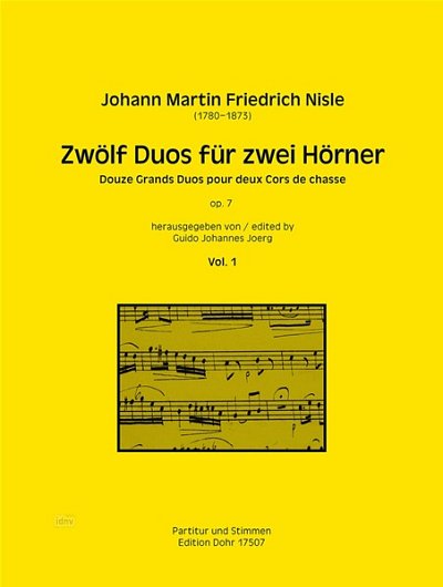 J.M.F. Nisle: Zwölf Duos op.7 Vol. 1, 2Hrn (Pa+St)