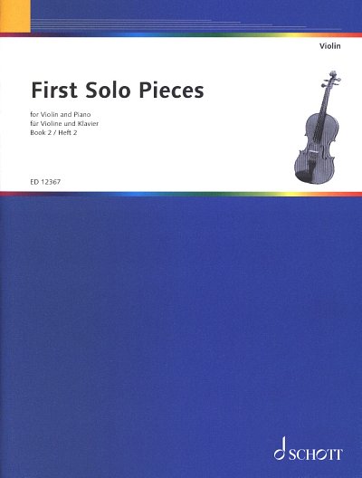 First Solo Pieces 2 For Violin And Piano