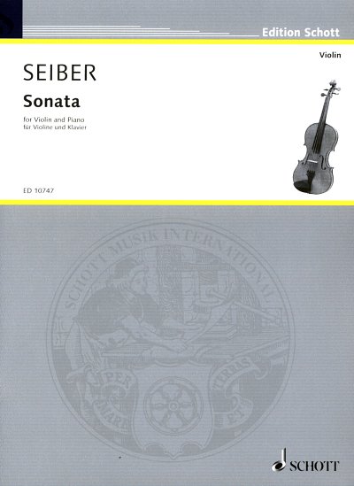 AQ: M. Seiber: Sonata , VlKlav (Pa+St) (B-Ware)
