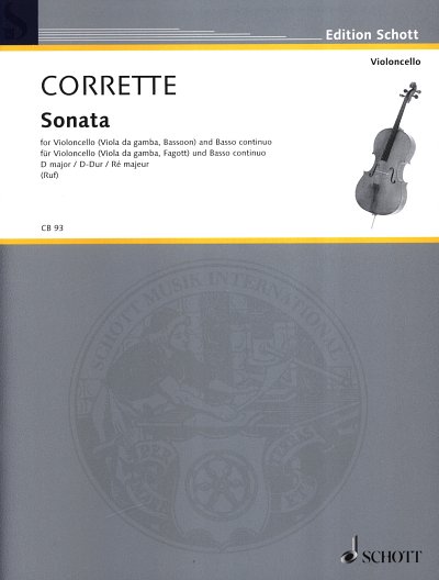M. Corrette: Sonata D-Dur op. 20/6 
