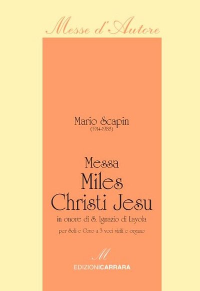 Messa Miles Christi Jesu (Part.)