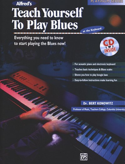 AQ: B. Konowitz: Teach Yourself to play Blues a, Kl (B-Ware)