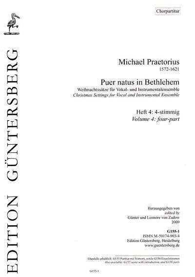 M. Praetorius: Puer Natus In Bethlehem 4