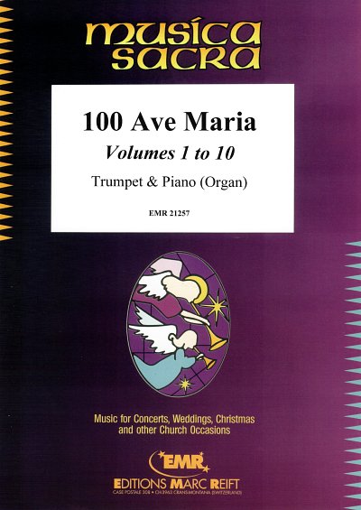 100 Ave Maria Vol. 1 - 10, TrpKlv/Org