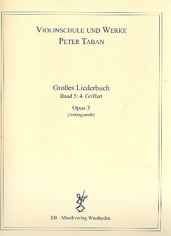 P. Taban: Grosses Liederbuch op. 3/5