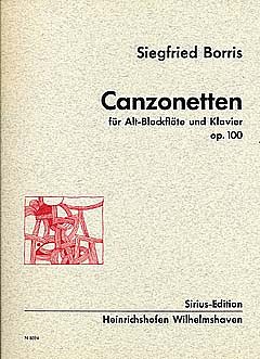 S. Borris: Canzonetten op. 100