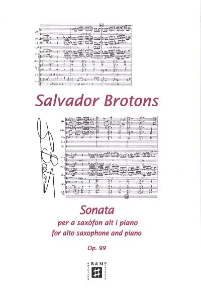 S. Brotons: Sonata, ASaxKlav (KlavpaSt)