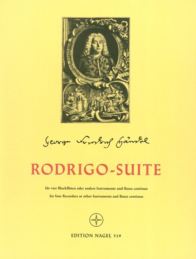 G.F. Händel: Rodrigo-Suite HWV 5, Bflens/Str (Pa+St)