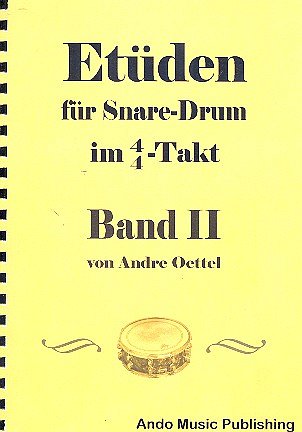 Oettel Andre: Etueden Fuer Snare Drum Im 4/4 Takt 2