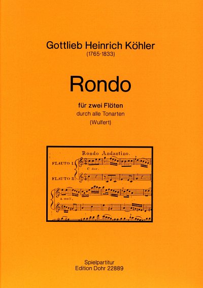 G.H. Köhler: Rondo op. 45, 2Fl (Sppa)