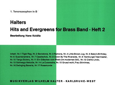 Halters Hits and Evergreens 2, Varblaso;Key (Tsx1)