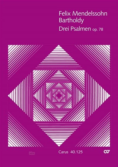 DL:  Mendelssohn,: Drei Psalmen op. 78 (Part.)