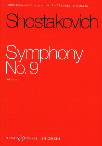 D. Schostakowitsch: Sinfonie Nr. 9 op. 70, Sinfo (Stp)