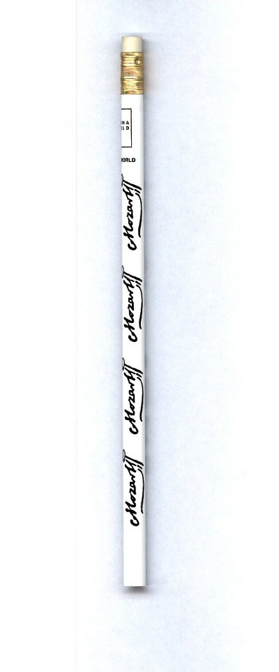Bleistift - Mozart (weiß)