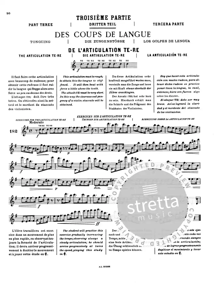 P. Taffanel: Méthode Complète de Flûte 1, Fl (5)