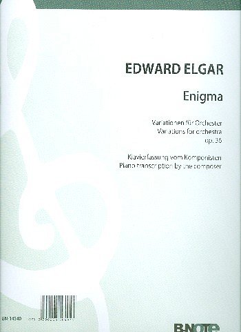 E. Elgar y otros.: Enigma-Variationen op.36 (Klavierfassung)