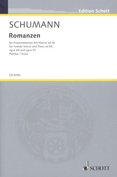 R. Schumann: Romanzen op. 69 und 91, Fch;Klav (Part.)
