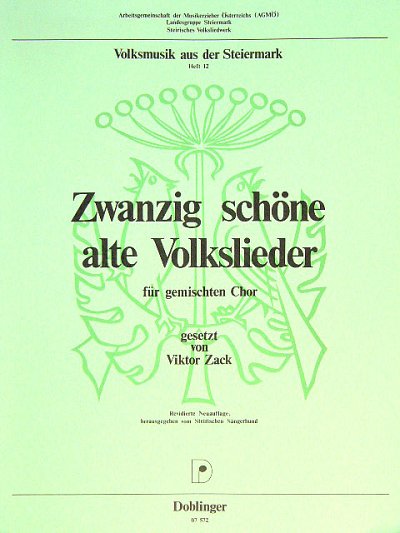 20 Schoene Alte Volkslieder Volksmusik Aus Der Steiermark Bd