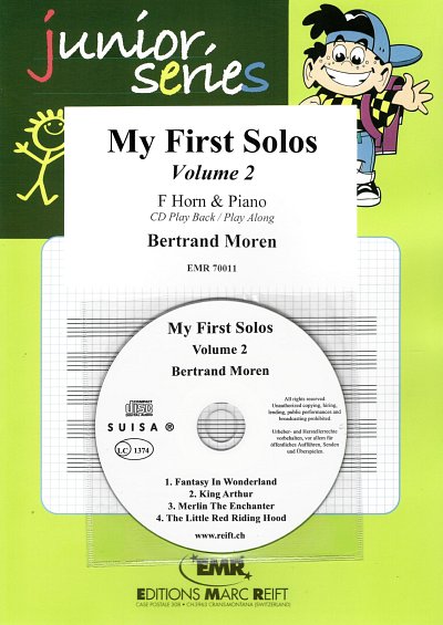 B. Moren: My First Solos Volume 2, HrnKlav (+CD)