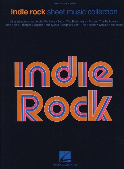Indie Rock Sheet Music Collection, GesKlavGit