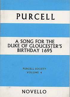 H. Purcell: Purcell Society Volume 4
