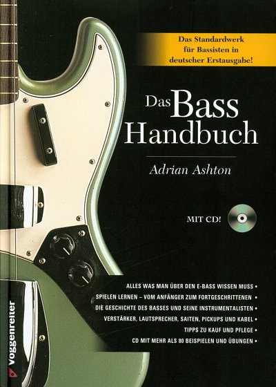 A. Ashton: Das Bass-Handbuch, EBass (+CD)