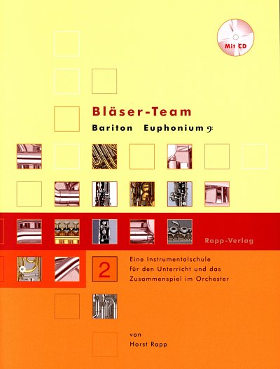 H. Rapp: Bläser-Team 2, Blkl/BarC (+CD)
