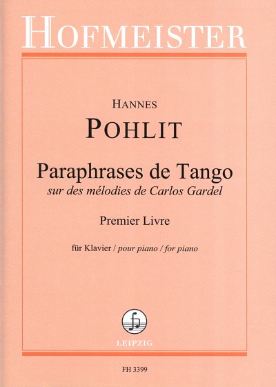 H. Pohlit: Paraphrases de Tango Nr. 1, Klav