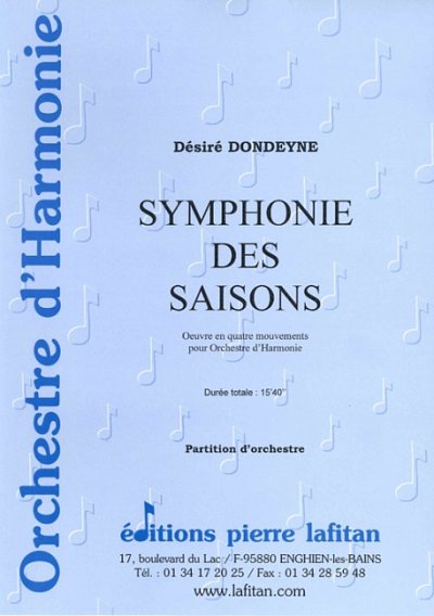 Symphonie Des Saisons, Blaso (Pa+St)