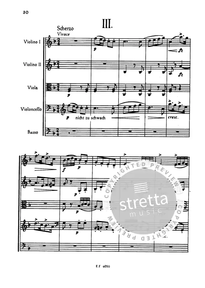 A. Dvo?ak: Serenade 1 E-Dur Op 22 Eulenburg Studienpartiture (3)