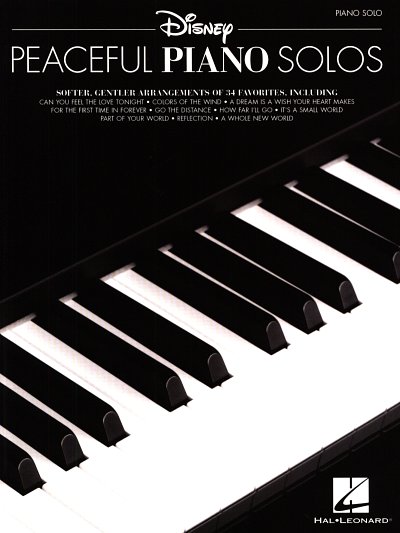 J. Cleveland: Disney Peaceful Piano Solos, Klav