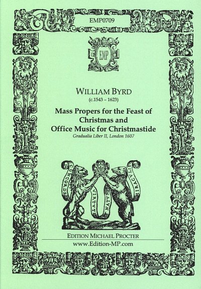 AQ: W. Byrd: Mass Propers for the Feast of Christm, (B-Ware)