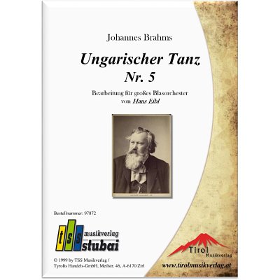 J. Brahms: Ungarischer Tanz Nr. 5, Blaso (Pa+St)