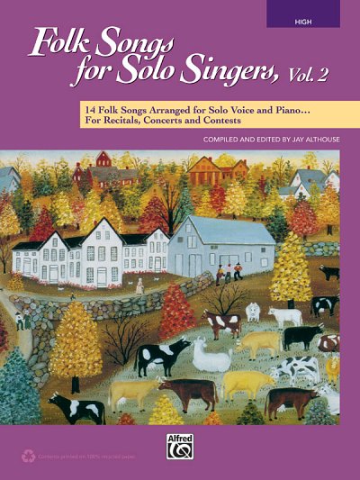 Folk Songs for Solo Singers, Vol. 2, Ges (Bu)