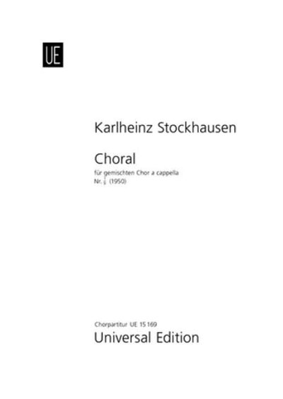 K. Stockhausen: Choral Nr. 1/9, GCh4 (Chpa)