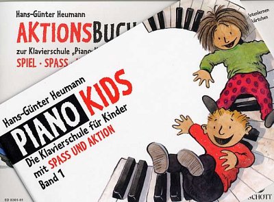 H.-G. Heumann: Piano Kids 1/ Aktionsbuch 1, Klav (BchNb)